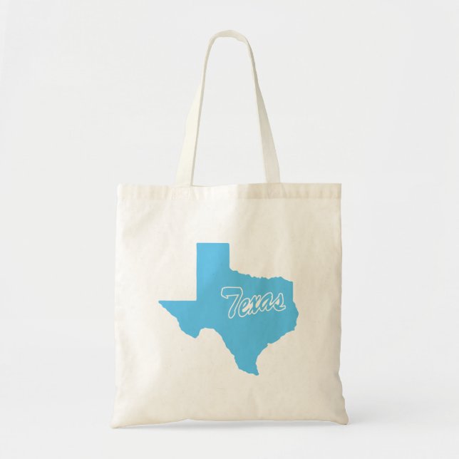 Bolsa Tote Estado do Texas (Frente)