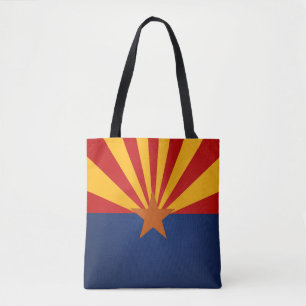 Bolsa Tote Estado Legal Da Moda De Bandeira De Arizona