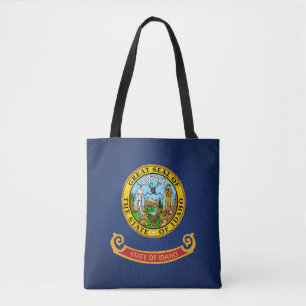 Bolsa Tote Estado Legal Da Moda De Bandeira De Idaho