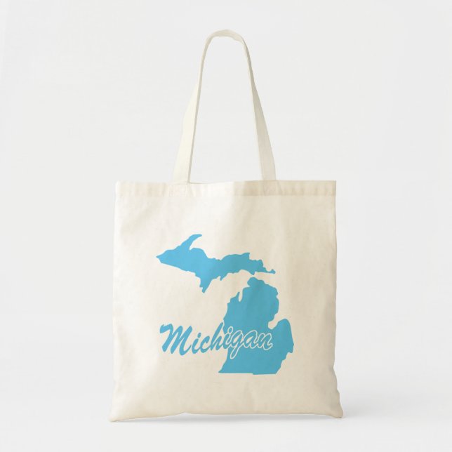 Bolsa Tote Estado Michigan (Frente)