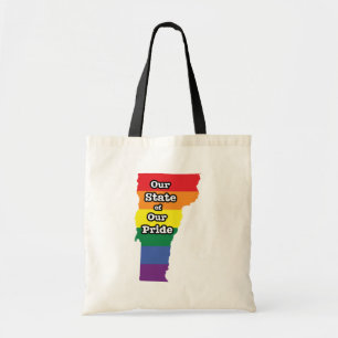 Bolsa Tote Estado Orgulho gay Vermont