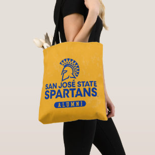 Bolsa Tote Estado Spartans de San Jose afligido