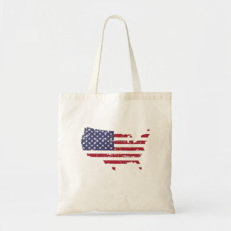 Bolsa Tote Estados Unidos da América como bandeira dos EUA