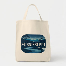 Bolsa Tote Estados Unidos da América do Mississippi