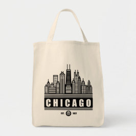 Bolsa Tote Estados Unidos de Chicago Illinois