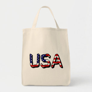Bolsa Tote Estados Unidos sobrepuseram-se à US Flag baggtcn