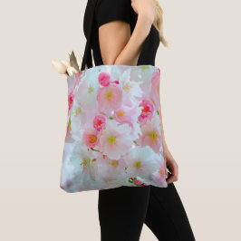 Bolsa Tote Estampa Floral Suave