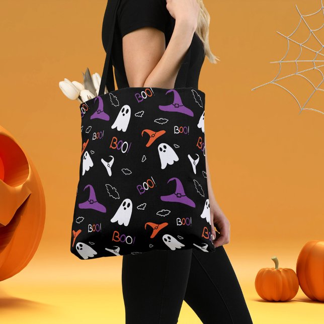 Bolsa Tote Estampa halloween boo (Criador carregado)