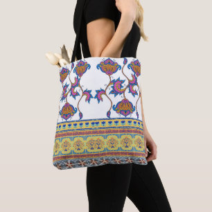 Bolsa Tote Estampa Indiana