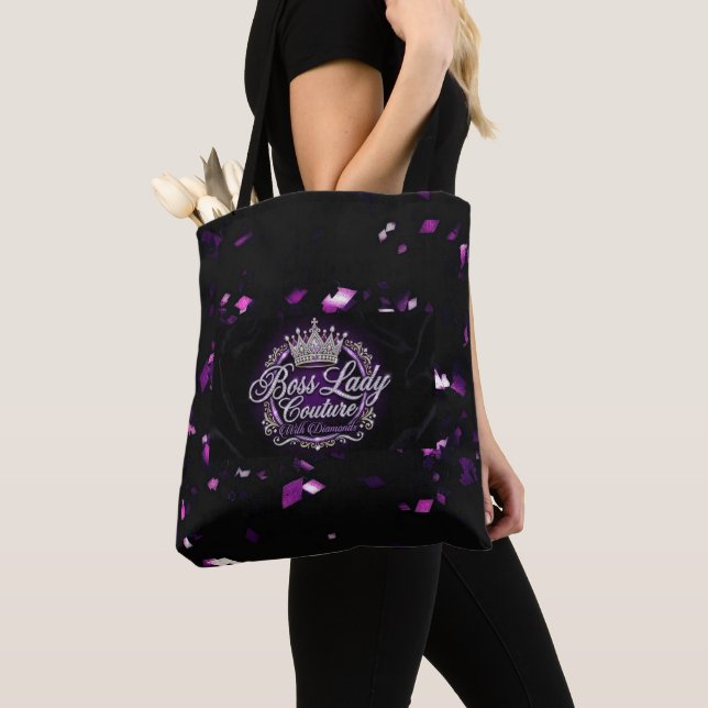 Bolsa Tote Estampa Total Boss Lady (Close Up)