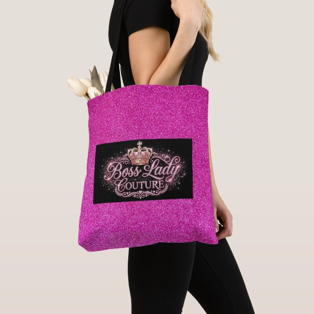 Bolsa Tote Estampa Total Boss Lady (Close Up)