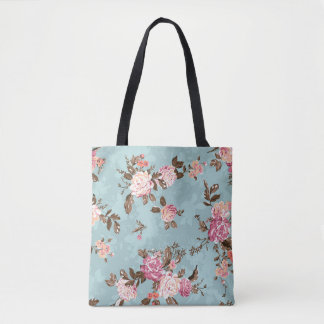 Bolsa Tote estampagem em forma de flor, design, ilustração, a