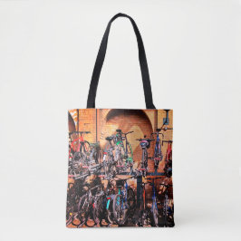 Bolsa Tote Estante de bicicleta