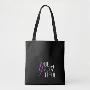 Bolsa Tote "Estar-você-tiful" sacola das citações