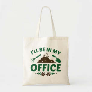 Bolsa Tote Estarei no meu escritório
