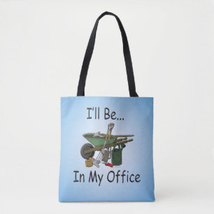 Bolsa Tote Estarei no meu escritório.