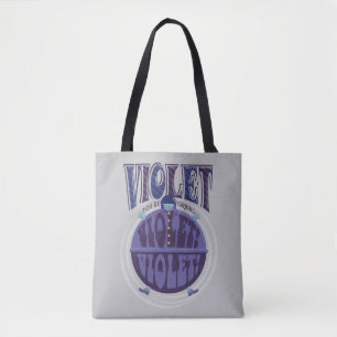 Bolsa Tote Estás a tornar-te violeta, Violet!