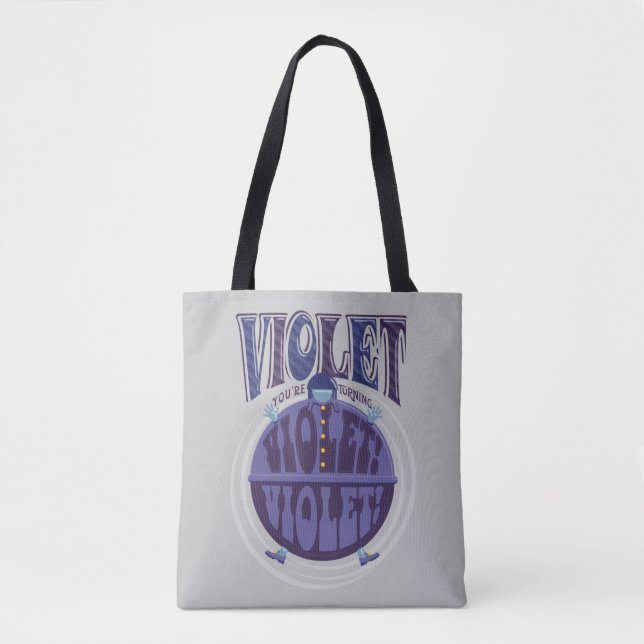 Bolsa Tote Estás a tornar-te violeta, Violet! (Frente)