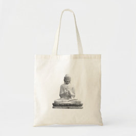 Bolsa Tote Estátua Branca Buda
