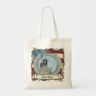 Bolsa Tote Estátua da Liberdade