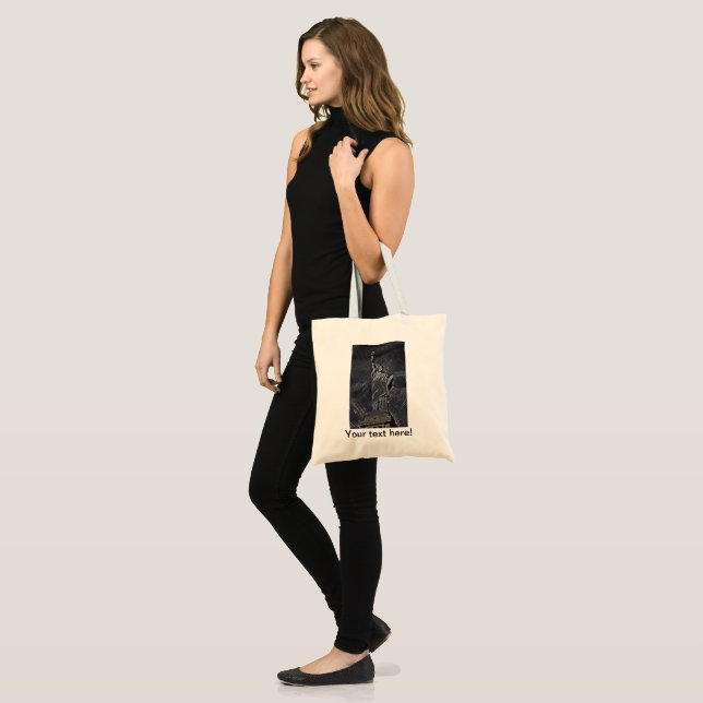 Bolsa Tote Estátua da Liberdade (Frente (modelo))