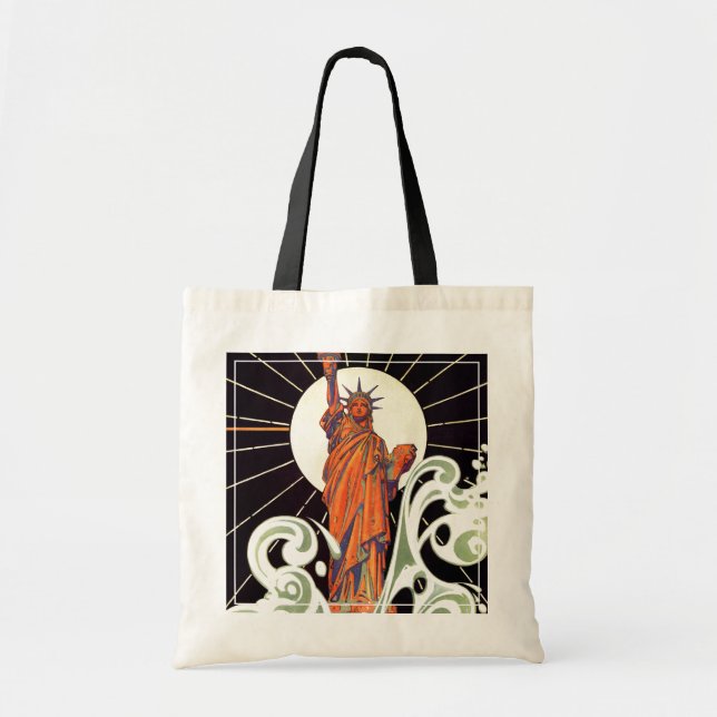 Bolsa Tote Estátua da liberdade (Frente)