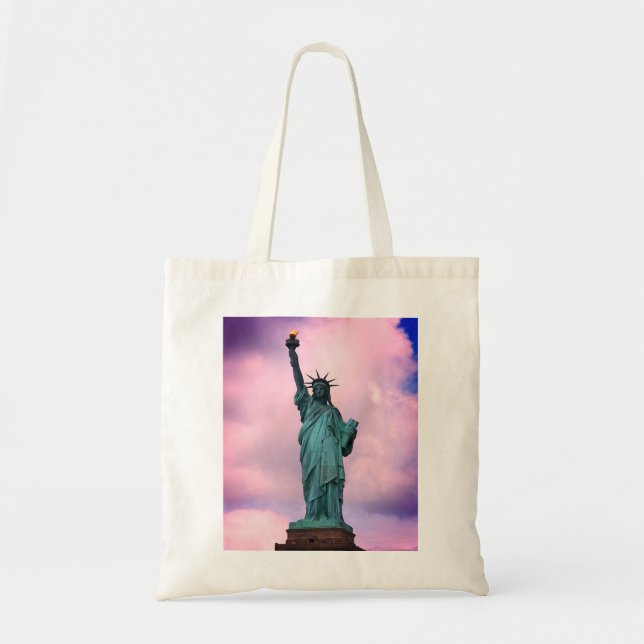 Bolsa Tote Estátua da Liberdade, Beacon da Esperança - NYC, A (Frente)