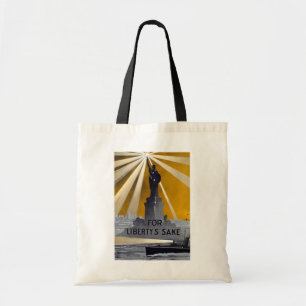 Bolsa Tote Estátua da Liberdade Tocha & Marinha dos EUA Segun