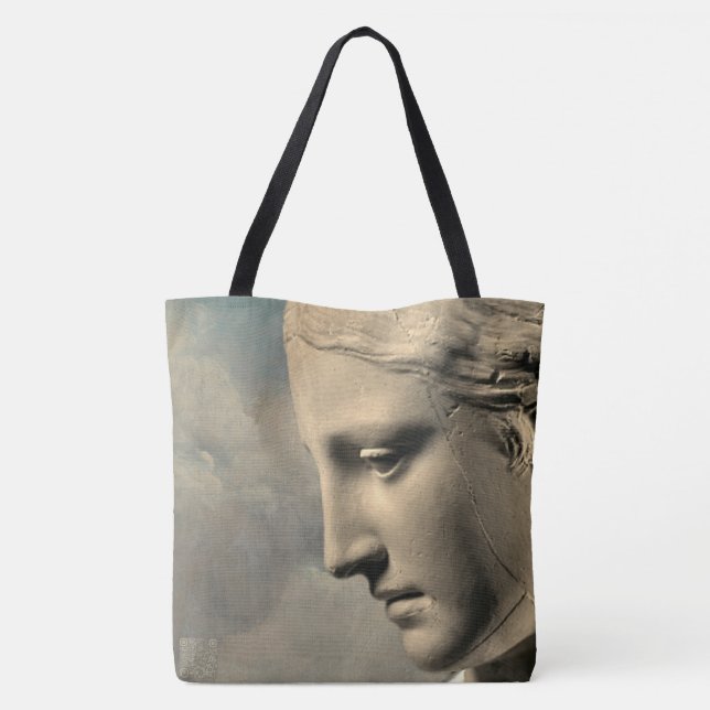 Bolsa Tote Estátua do Arco de Cabeça (Verso)