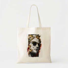 Bolsa Tote Estátua Legal com Óculos de Sol – Sabedoria Antiga