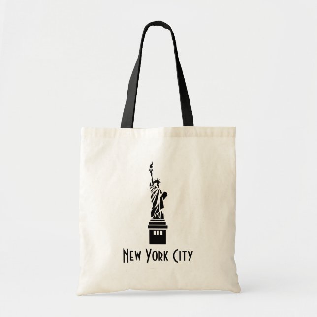 Bolsa Tote Estátua Nova Iorque da Liberdade (Frente)