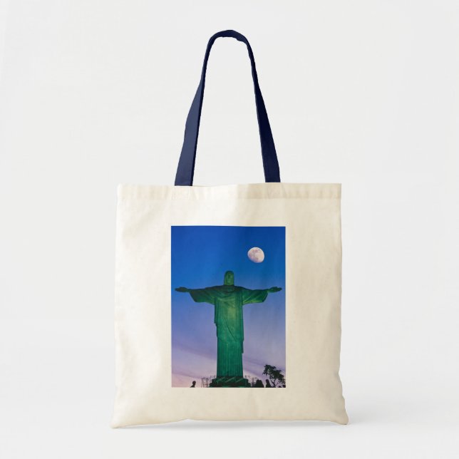 Bolsa Tote Estátua Redentora do Cristo| Rio de Janeiro Brasil (Frente)
