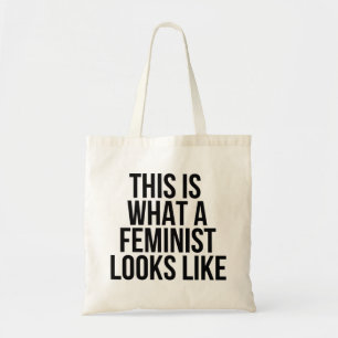 Bolsa Tote Este é o que uma feminista olha como - feminismo