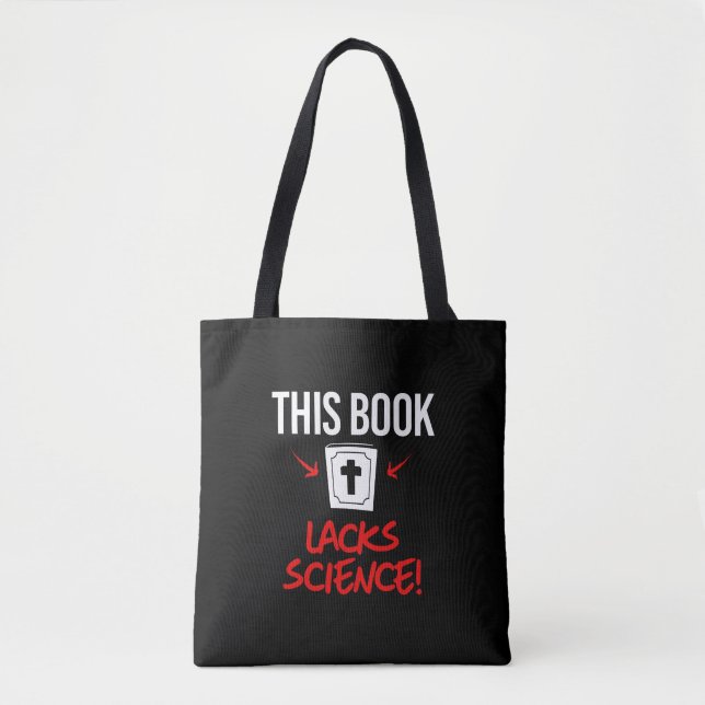 Bolsa Tote Este livro carece de ciência (Frente)