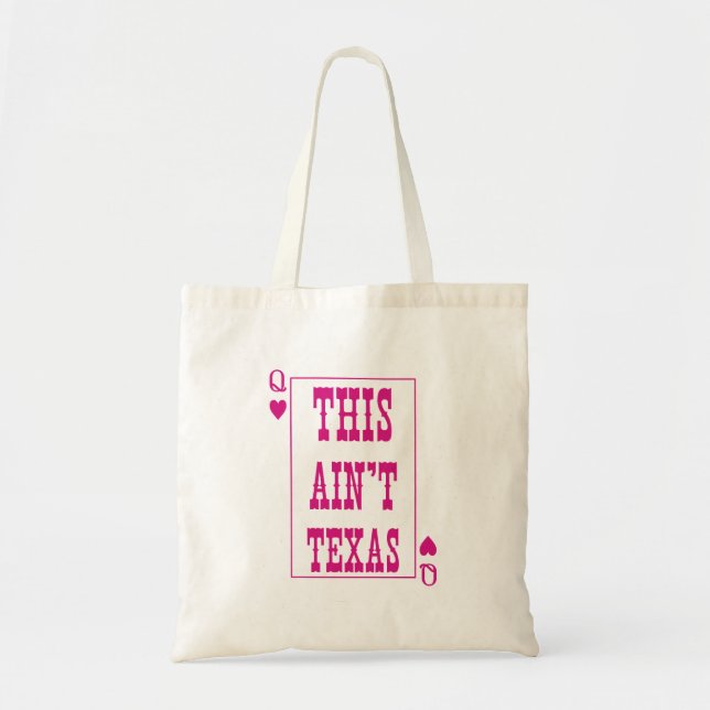 Bolsa Tote Este não é o Texas Tote Bag (Frente)