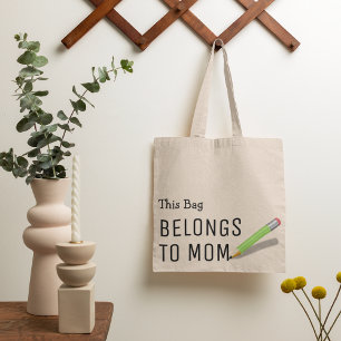 Bolsa Tote Este Saco Pertence ao Presente da Mãe