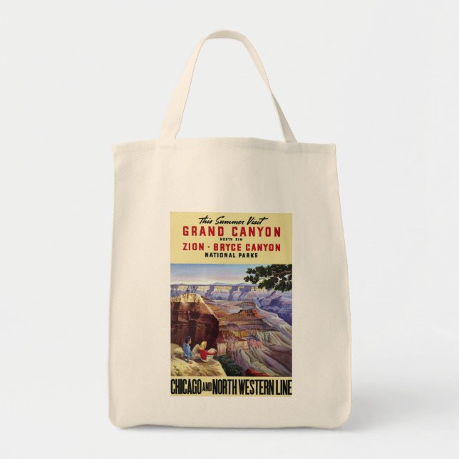 Bolsa Tote Este Verão Visita Grand Canyon (Frente)