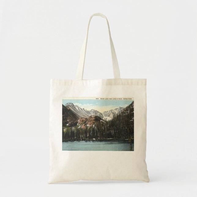 Bolsa Tote Estes Park, Colorado, Bear Lake, Long's Peak (Frente)