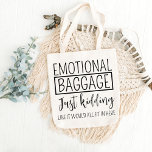 Bolsa Tote Estética Emocional Da Trendência Da Praia Para As<br><div class="desc">Bagagem Emocional De Praia Estética Para Mulheres Tote Bag</div>