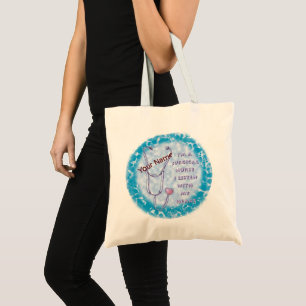 Bolsa Tote Estetoscópio Coração Enfermeira Cirúrgica