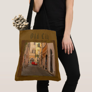 Bolsa Tote Estilo Antigo, Cidade Antiga, Carro Antigo, Estilo