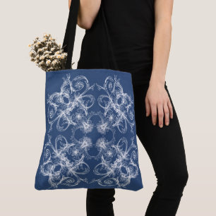 Bolsa Tote Estilo barroco retro floral