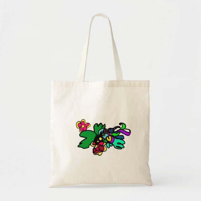 Bolsa Tote estilo beija-flor  (Frente)