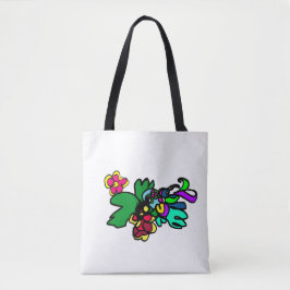 Bolsa Tote estilo beija-flor 