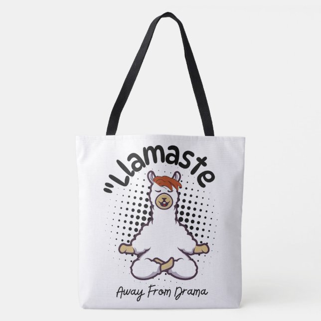 BOLSA TOTE ESTILO DE CITAÇÃO LLAMA (Frente)