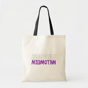 Bolsa Tote Estilo de Design de Arte Puro e Cheio de Halloween