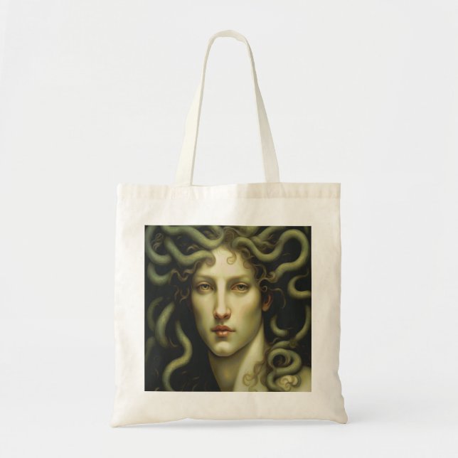 Bolsa Tote Estilo de Renascença do Medusa (Frente)