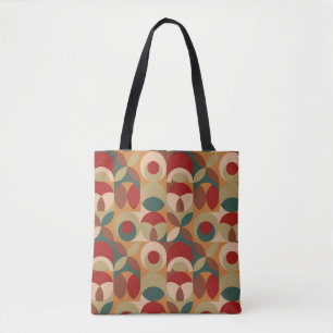 Bolsa Tote Estilo escandinavo Trabalho de arte mínimo de geom