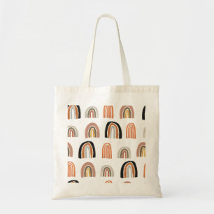 Bolsa Tote Estilo Simples Pastel Rainbow Kids