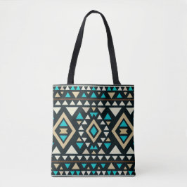 Bolsa Tote Estilo sudoeste geométrico moderno